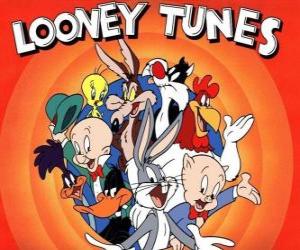 Puzzle κύριους χαρακτήρες των Looney Tunes